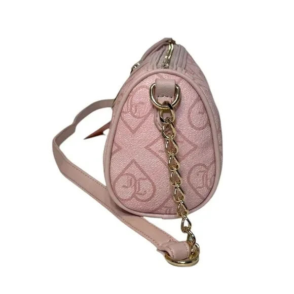 Juicy Couture Precious‎ Moments Roll Shoulder Bag Crossbody Pink Clay NEW - Picture 7 of 9